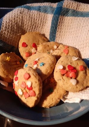 Una foto de Galletas de chía, jengibre y limón (veganas)
