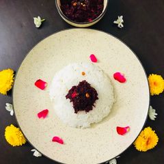 Beetroot Chutney/Andhra style A picture of Beetroot Chutney/Andhra style.