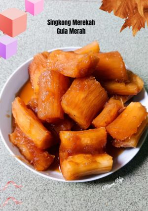 Foto resep Singkong Merekah Gula Merah