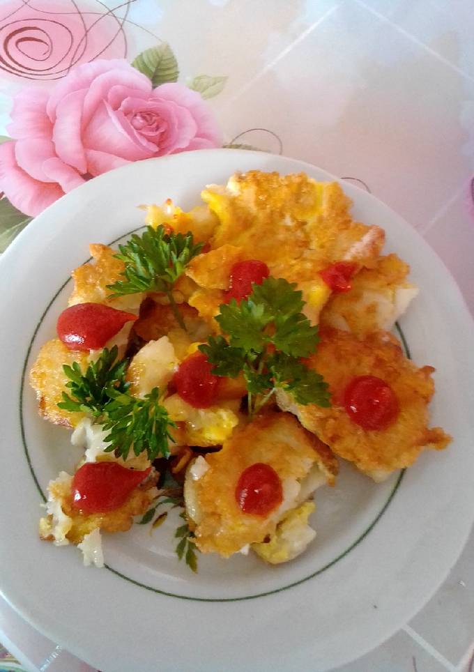 Макарони в яйці