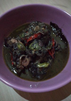 Foto resep Sotong Masak Hitam