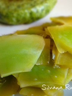 Una foto de 150.🥬Wosun, celtuce o lechuga espárrago china salteada🥢