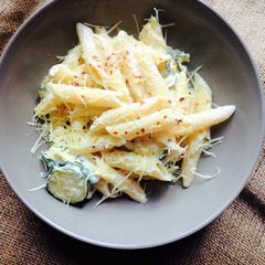 A picture of Zucchini & Ricotta Cheese Penne.