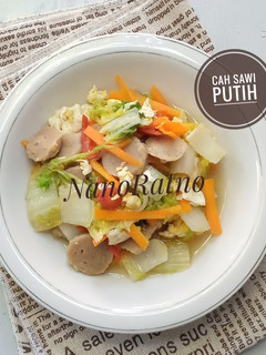 Foto resep Cah Sawi Putih