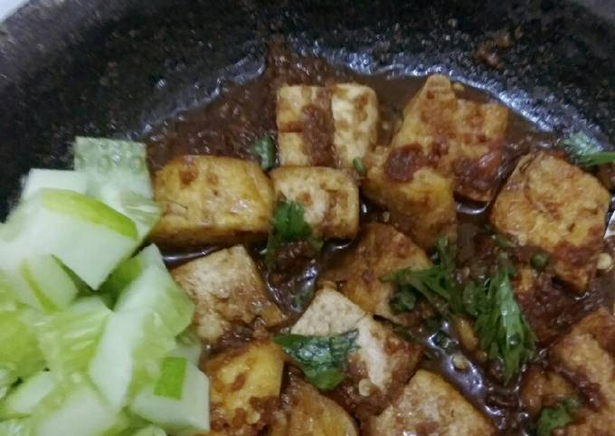 Resep Tahu bumbu kecap Petis, Bisa Manjain Lidah