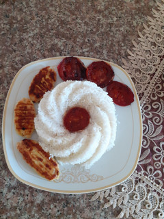 عکسی از دستور کوبیده مرغ تابه ای