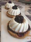 Panna Cotta with Chocolate and Cherries