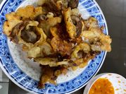 A picture of bao tử cá basa chiên