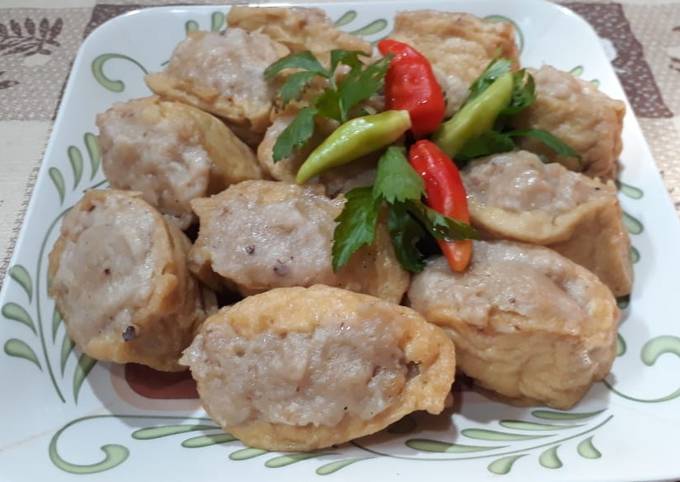 Resep Tahu Bakso Ayam Tuna Oleh Hepijelly Cookpad