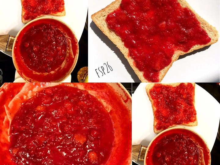 Langkah Mudah untuk Membuat Resep Strawbery Jam (selai strawbery) Homemade yang Bikin Ngiler Anti Ribet, Mantap Sekali