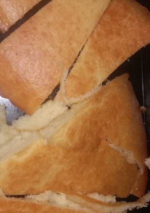 Una foto de Fainá de queso