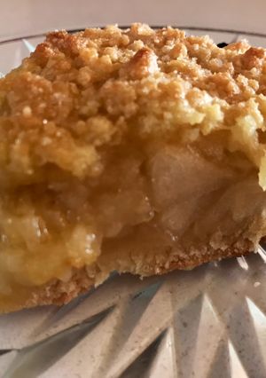 Una foto de Tarta crumble de manzana 🍎