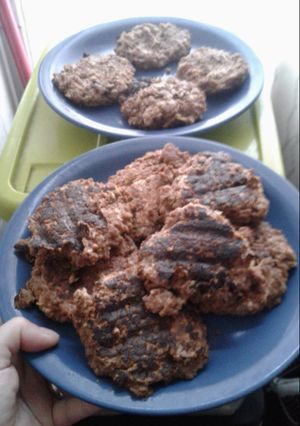 Una foto de Hamburguesas de soja
