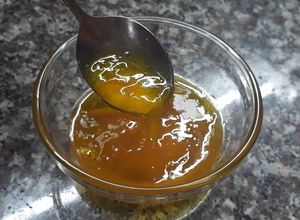 Una foto de Salsa/jalea de naranja