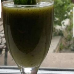 A picture of Kiwi juice #CookPadFruits #ramadankitayari.