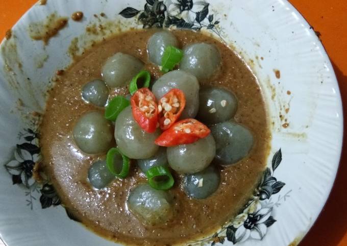 Cilok kacang tersimpel