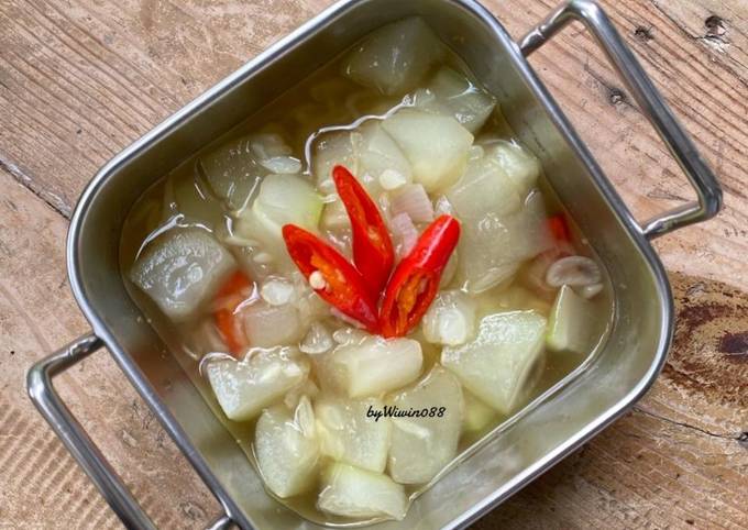 Resep Sayur Labu Air (kundur) Kuah Bening Oleh Wiwin088 - Cookpad