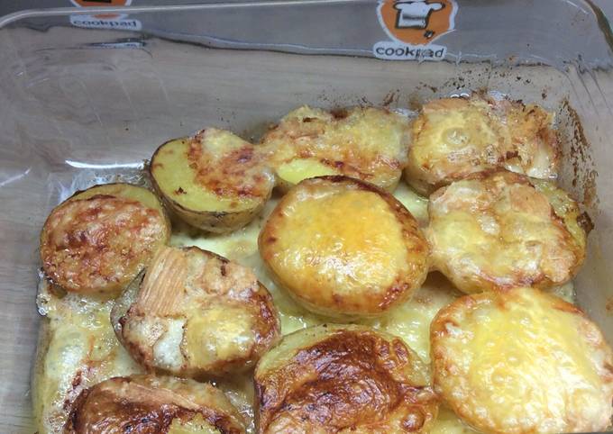 Pommes de terre gratinées au Vieux Lille