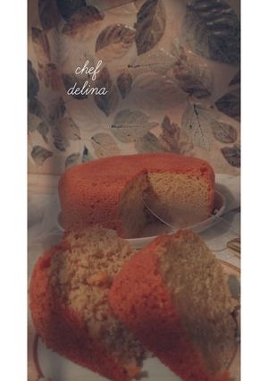 عکسی از دستور کیک شیفون