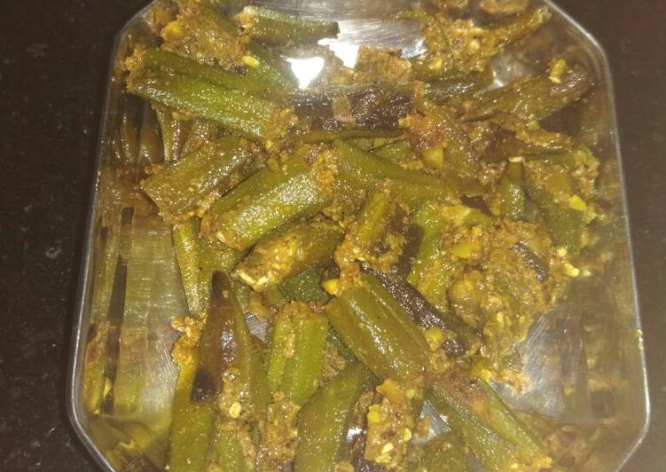 Stuffed masala Bhindi