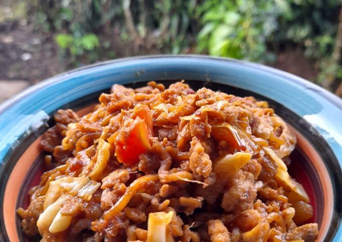 Resep Mie goreng ala abang nasgor, Lezat Sekali