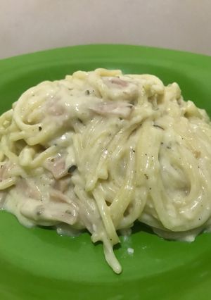 Foto resep Spaghetti carbonara