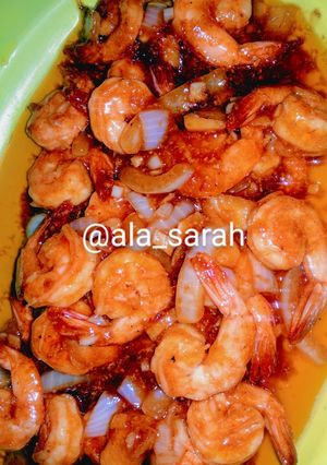 Foto resep Udang saus mentega simple