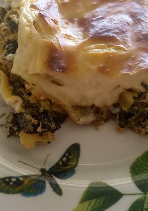 Φωτογραφία της συνταγής Λαζάνια με σπανάκι Αντώνης