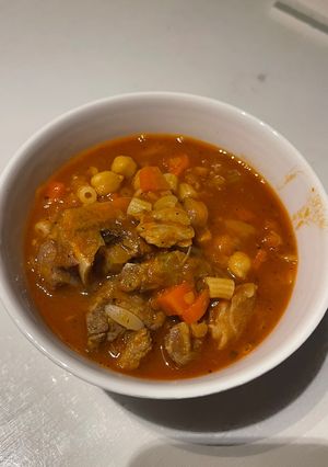 Une photo de Shorba d'Agneau