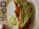 Tortillas fritas con verduras y pollo