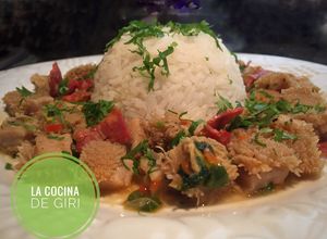 Una foto de Mondongo (callos, tripa) a mi estilo