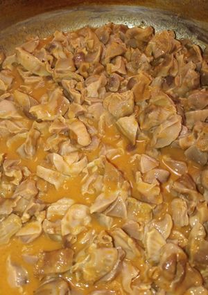 Zúzapörkölt recept fotója