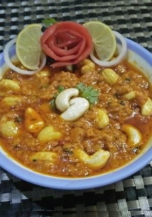 A picture of Kaaju Curry Recipe.