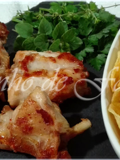 Foto de Coelho frito c/chips