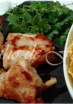 Foto de Coelho frito c/chips