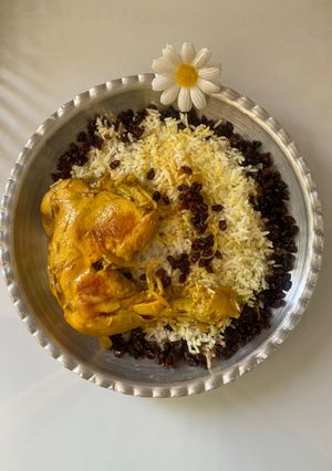 عکسی از دستور 🌻مرغ زعفرانی 🌻