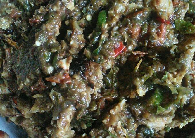 Jengkol Bakar Sambal Setan