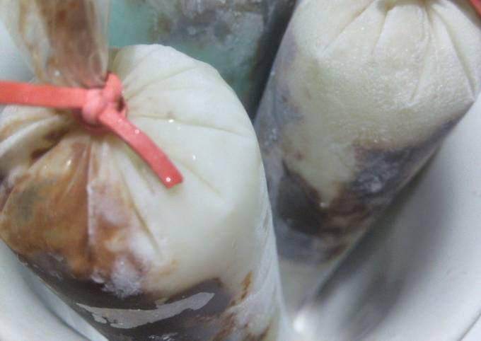 Resep Es lilin susu +gery pasta coklat Resep Es lilin susu +gery pasta coklat