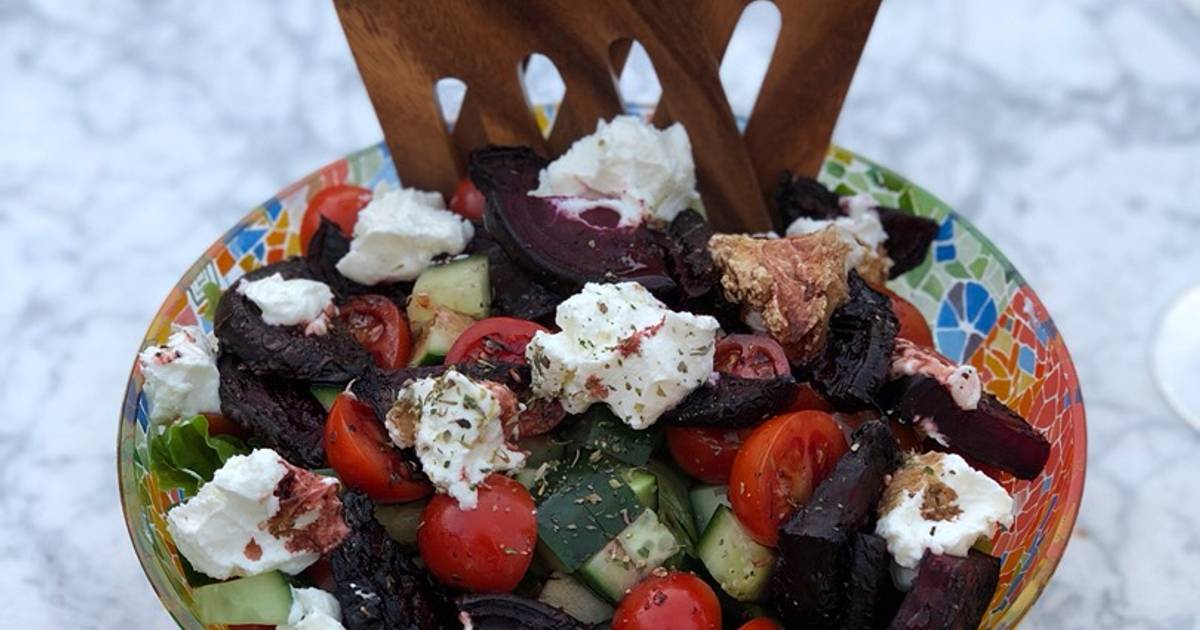 Bbq Beetroot And Goats Cheese Salad Recipe By Philip Pantelides