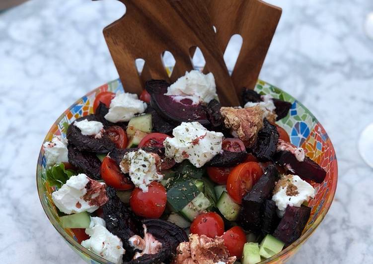 How to Make Yummy BBQ beetroot and goats cheese salad