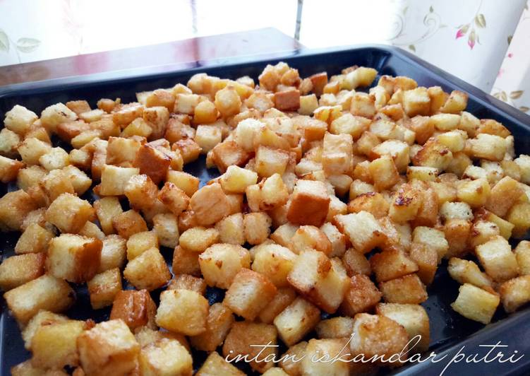 Popcorn roti karamel