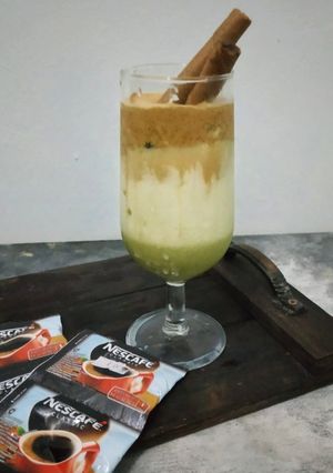 Foto resep Es Matcha Dalgona