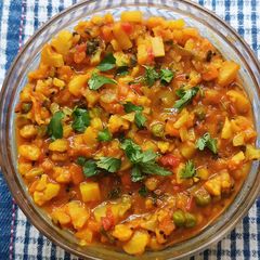 A picture of Mixed Veg Subji.