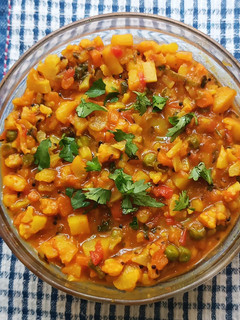 A picture of Mixed Veg Subji.
