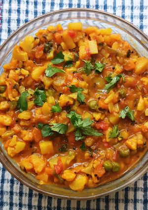 A picture of Mixed Veg Subji.