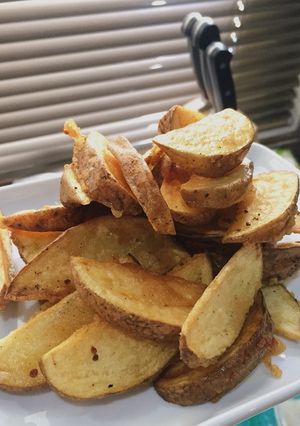 Foto resep Potato wedges crispy