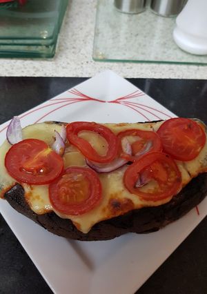 A picture of My Door step Cheese Toast.
