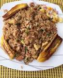 Arroz Chaufa de cecina (comida regional de la selva peruana) 🌴