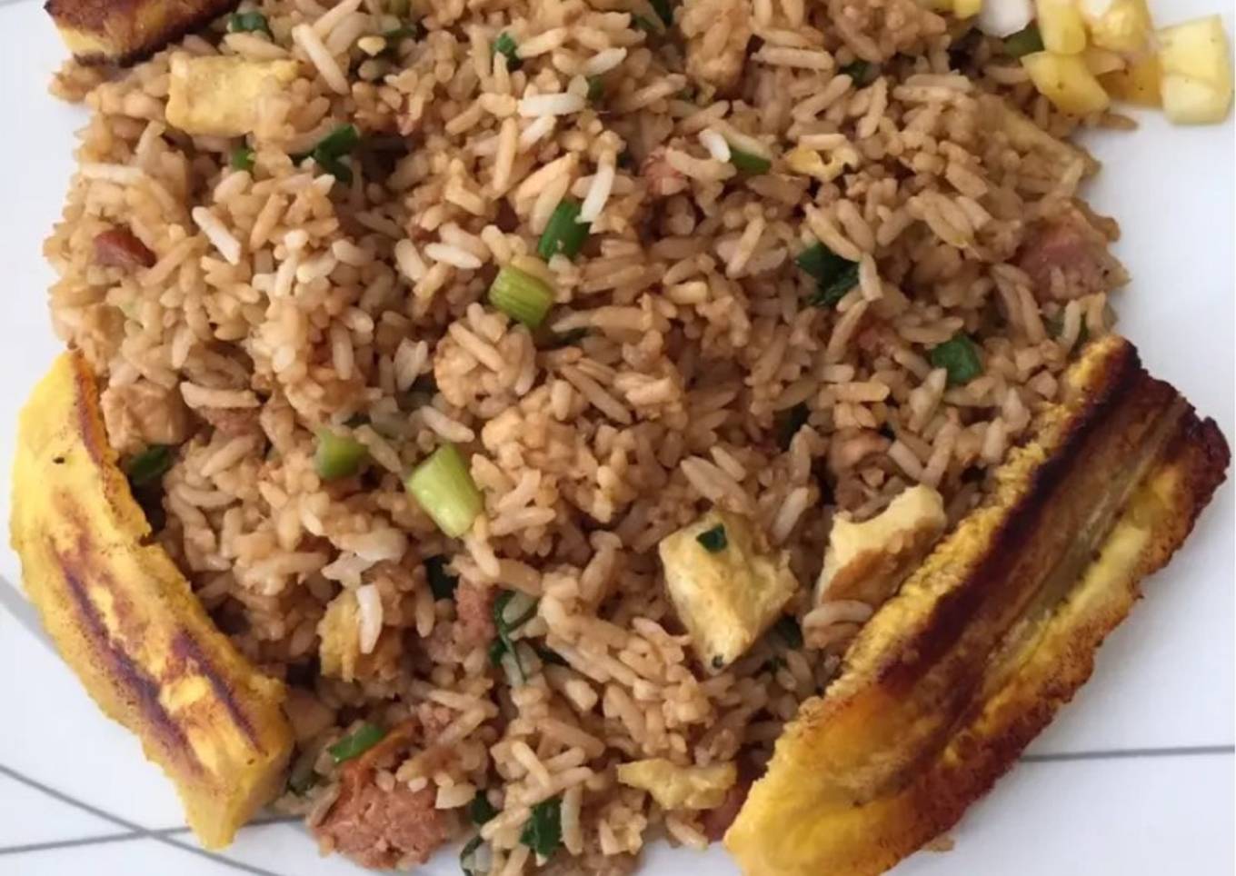 Arroz Chaufa de cecina (comida regional de la selva peruana) 🌴