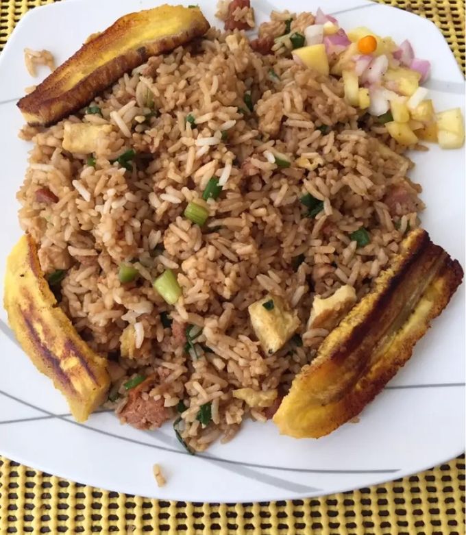 Una foto de Arroz Chaufa de cecina (comida regional de la selva peruana) 🌴